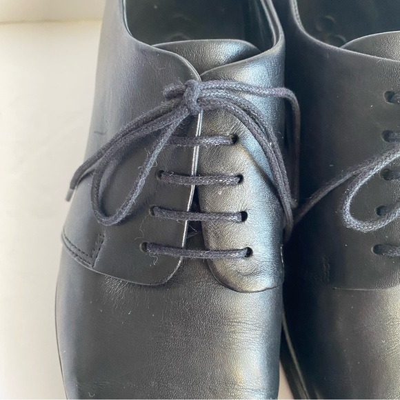 COS Point Toe lace up Oxfords with metal heel insert 7 - Picture 6 of 14